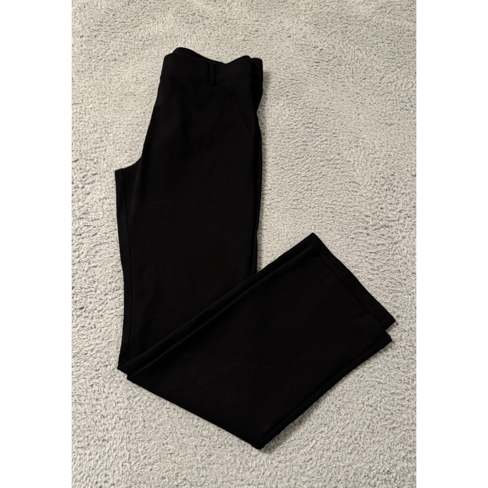 Betabrand Womens‎ Classic Pull On Dress Yoga Pants Medium Petite Black Stretch